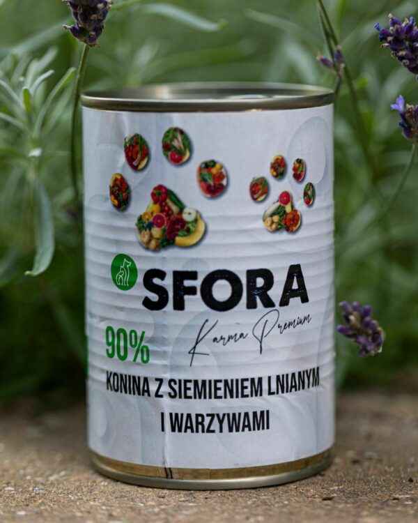 konina z siemieniem lnianym