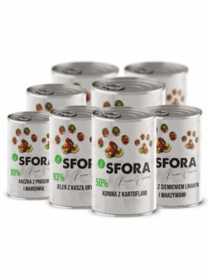 Karma Sfora mix 4 smaków