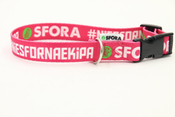 obroza pink