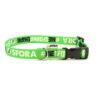 obroza zielona 2 cm,