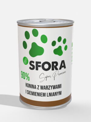 karma sfora z koniną