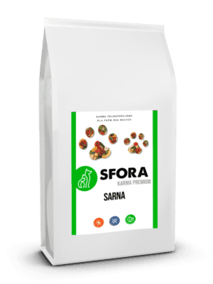 sfora paczka biala sarna male