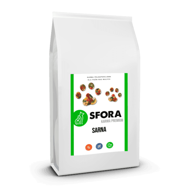 sfora paczka biala sarna male