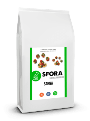 sfora paczka biala sarna srednie